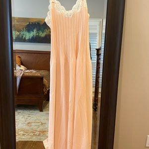 Vintage Christian Dior full length night gown and robe